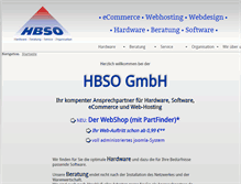 Tablet Screenshot of hbso.de